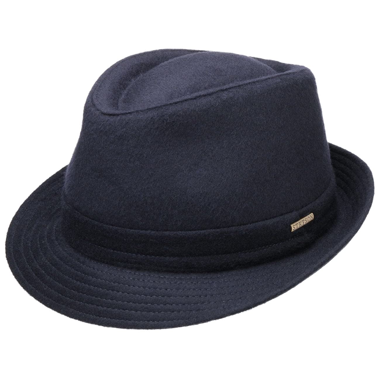 StetsonTrilby Wool Wool Felt Trilby Hat Water Repellent