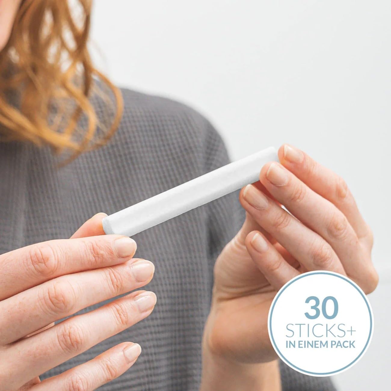 shower+ Salzdusche Sticks+ | Günstiges 30er Pack Pure Stick+ | Totes Meer Salz