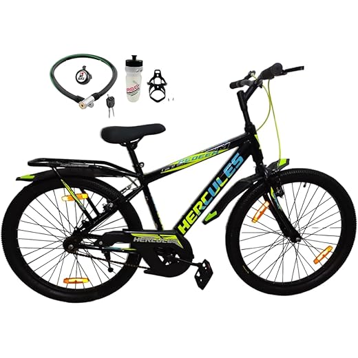 Hercules Redeem 24T Ranger Bicycle Black