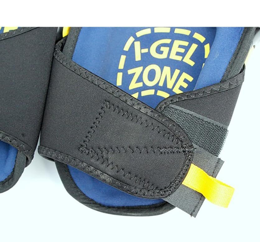 Luminexia Knieschützer für die Arbeit,perfekt für BAU,Gartenarbeit,Bodenbelagsarbeiten,elastische Eva-Knieschützer,Radfahren,Arbeit,Knieschützer,Knieschützer mit verstellbarem Riemen(25 * 15CM)