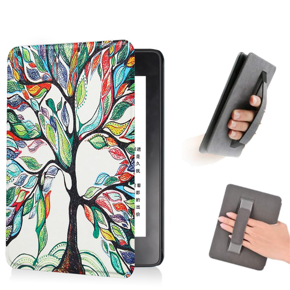 Funda para 6" Kindle (11.ª Generación - 2022) - PU de Primera Calidad Estuche con Correa de Mano y Automática Reposo/Activación Función(Modelo: C2V2L3) — view 14