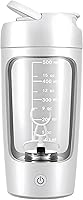Vista 1 de Electric Shaker Bottle for Protein Mixes USB Rechargeable (White)