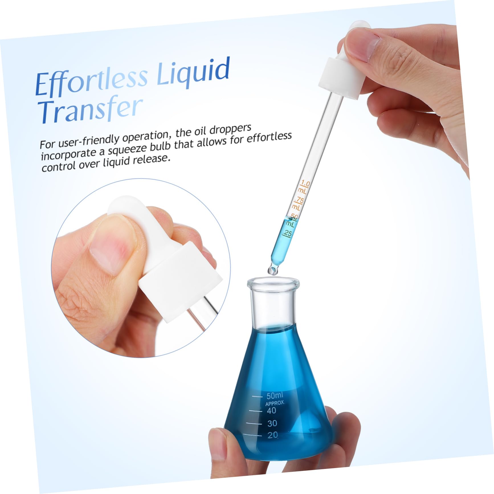 iplusmile 30stücke Glas Pipetten Mit Präzise Tropfer Für Ätherische Öle Laboranwendungen Und Kosmetik Robuste Und Klare Messpipetten Für Einfaches Dosieren