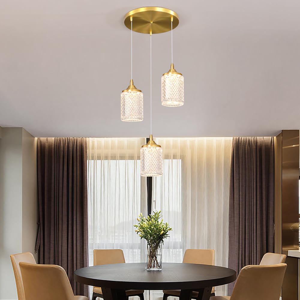 Lustre en cristal moderne pour sublimer votre grand salon et escalier