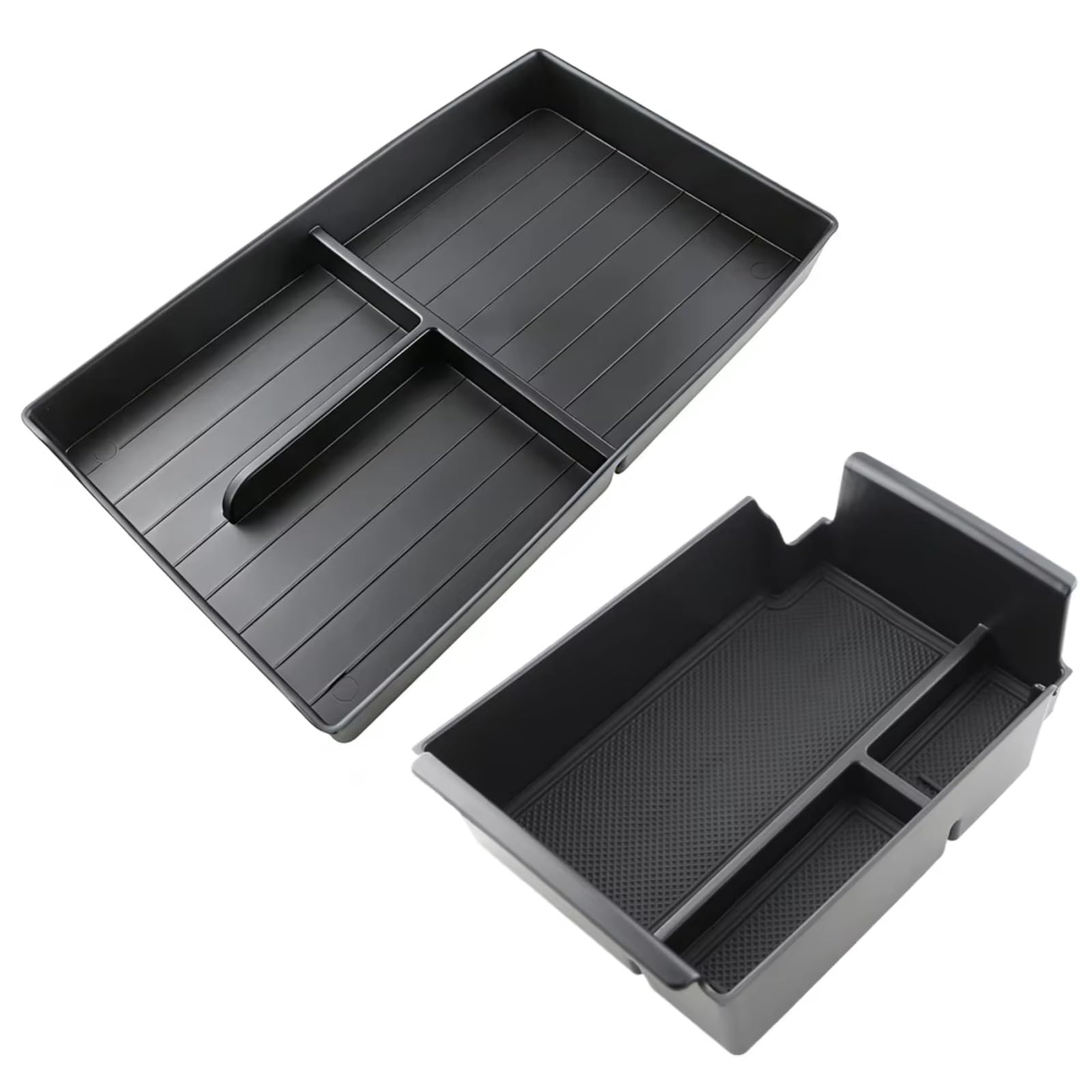 Ysslyeu One Color Console Inner Storage Box Compatible With Byd For Sealion 2024 2025 1 Pcs Armrest Storage Box Center Console Layered Tray Plate Organizer Interior