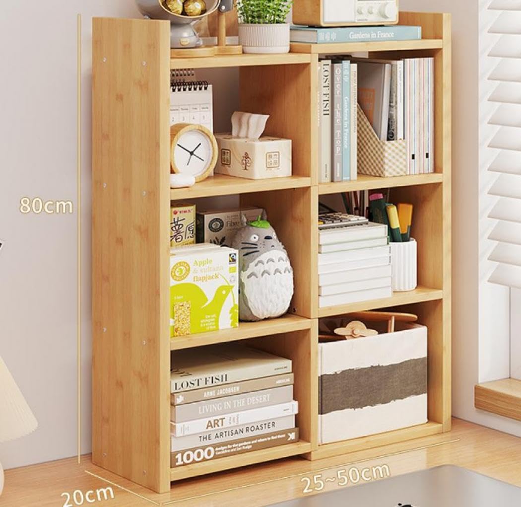 本棚 伸縮式本棚 オープンシェルフ 木製 天然木材 大容量 デスク収納棚