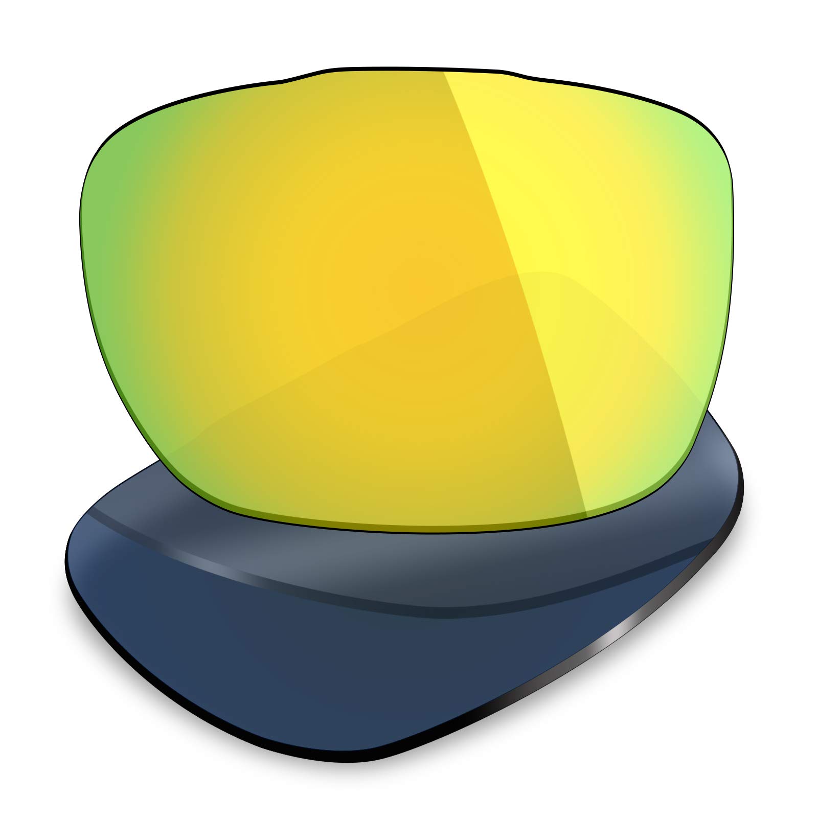 Mryok Polarized Replacement Lenses for Oakley TwoFace OO9189-60mm - 24K Gold
