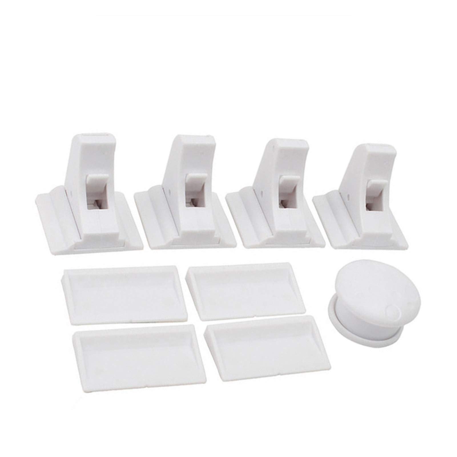 Magnetic Baby Safety Drawer Latch, Cabinet Door Lock Limiter Children Security(PJ3214A)