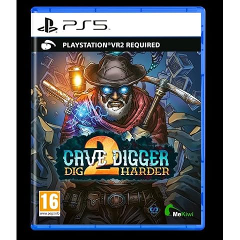 Cave Digger 2 - Dig Harder (PSVR2) Cover
