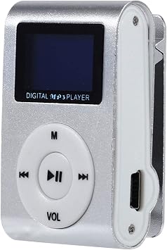 Mini USB Clip MP3 Player Video Screen Support 32GB Micro-SD TF Card