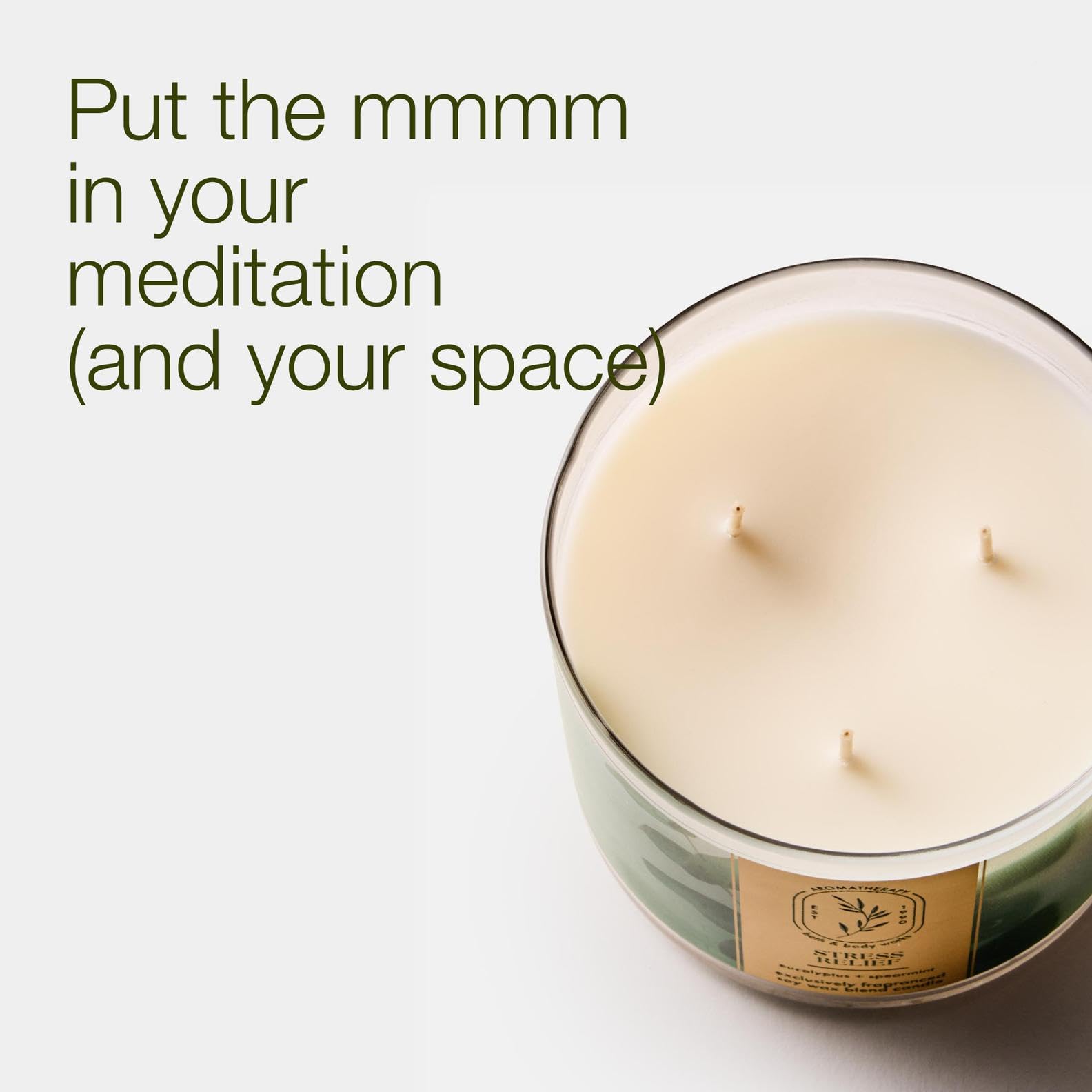 Anti-Stress Duftkerze mit 3 Dochten