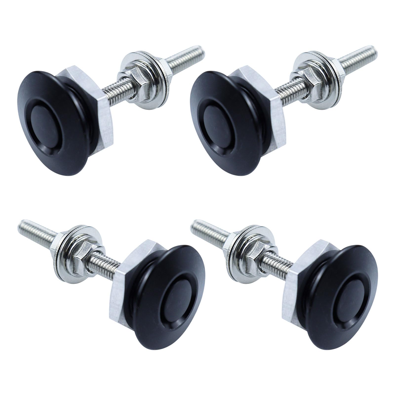 CUNZJIA 30Mm Car Quick Release Hoods Pins Clip Universally Push Button Bonnet Aluminum Alloy Construction