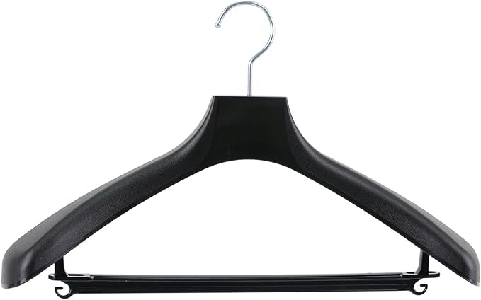 Amazon Co Jp スーツデポ Suit Depot スーツ用 ハンガー 黒 5本セット 10x5 ホーム キッチン