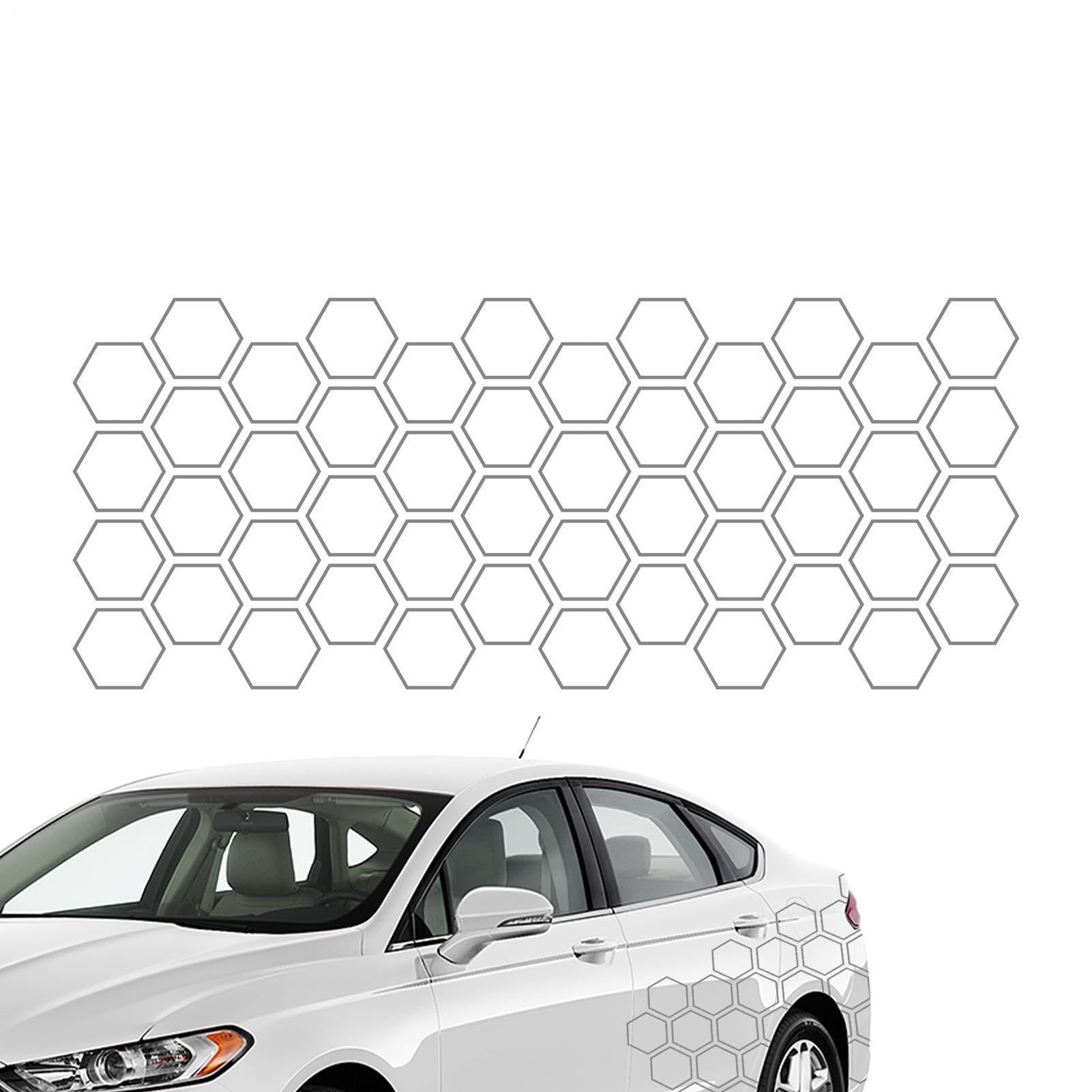 Autocollant honeycomb pour voiture finition mate vinyle enveloppant complet