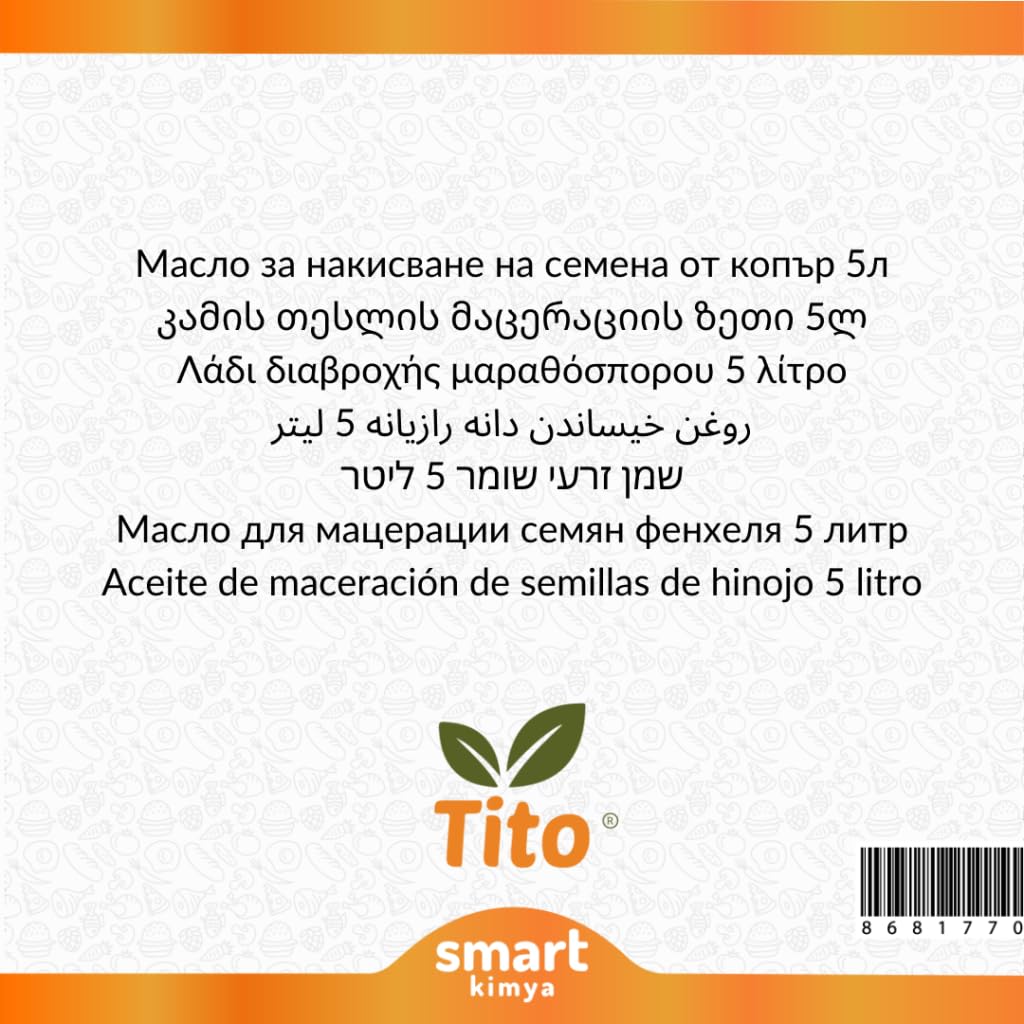 Tito Rezene Yağı 5 lt