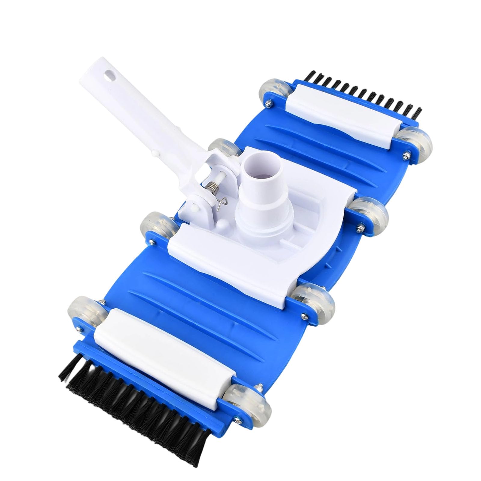 Tête d'aspirateur de piscine avec brosses rotatives et latérales pour un nettoyage et un entretien efficaces de la natation - Large aspirateur