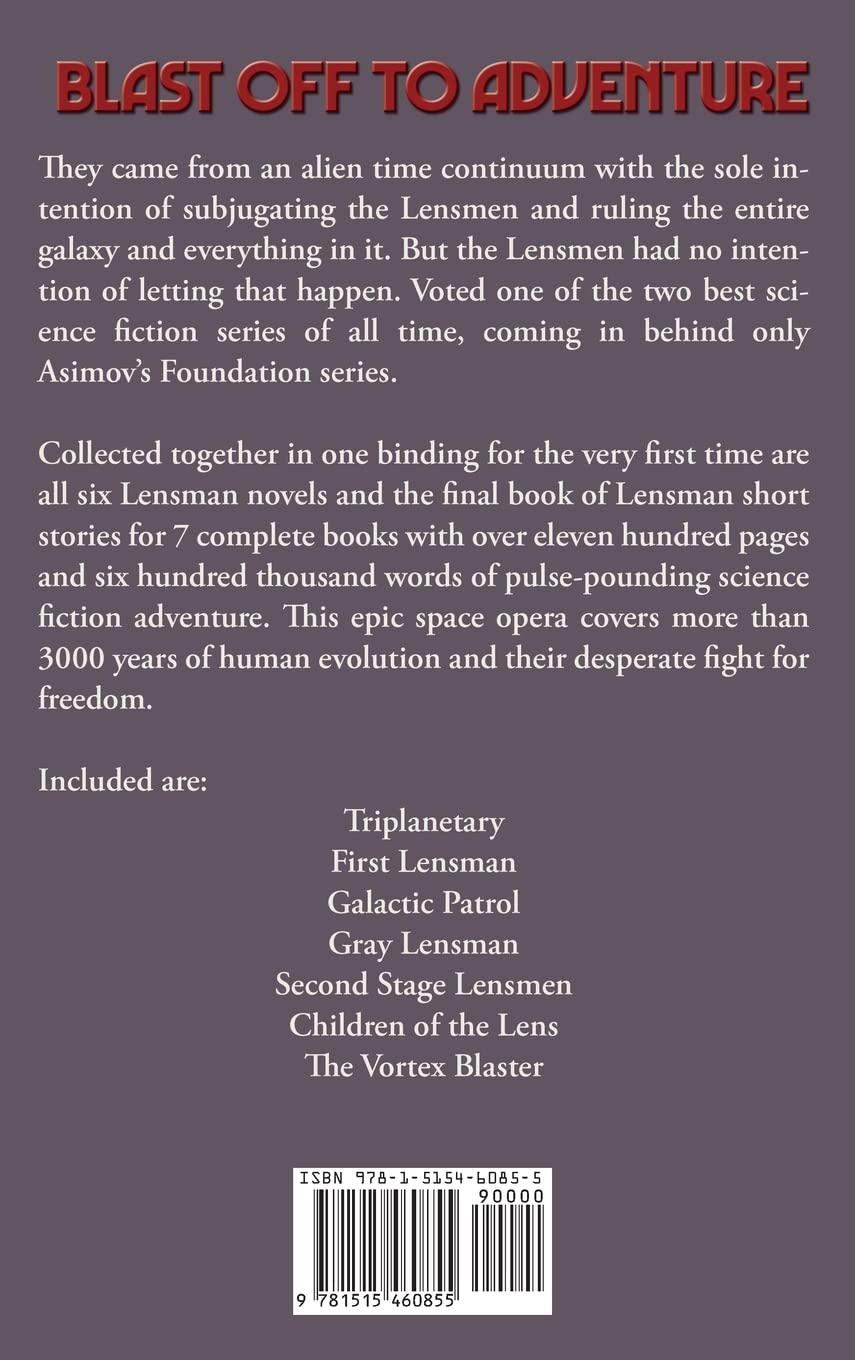 The LENSMAN Super Pack - A Positronic Book: A Positronic Book (Positronic Super Pack, Band 54)