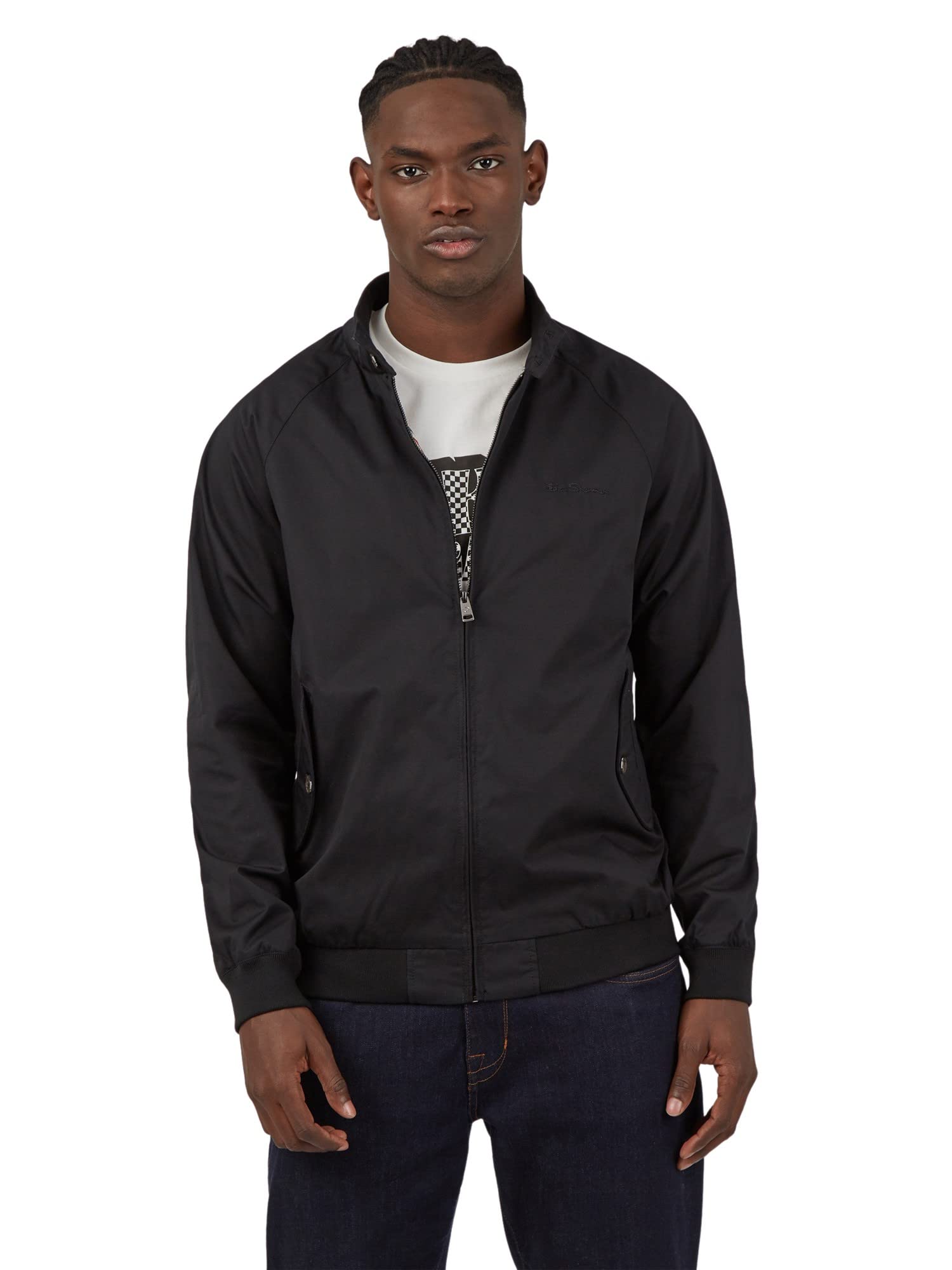 Ben Sherman Signature Harrington Giacca Uomo (Pacco da 1)