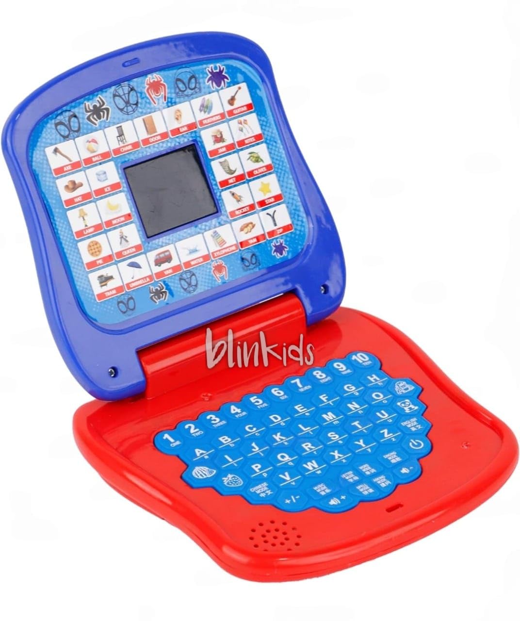 Blinkids Toys Spider Educational Learning Laptop Toy with LED Display and Music Effect |Learning Alphabet's,Number,Rhymes for Babies/Girls/Boys/Toddlers. Best for Toddlers Birthday Gifts 3