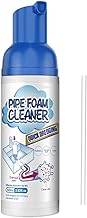 Nettoyants en Mousse pour Canalisations,Mousse Nettoyante Canalisation,Mousse pour Canalisations,liquide pour déboucher les cheveux,éliminateur d'odeurs,pour toilettes,éviers,baignoires 1PC