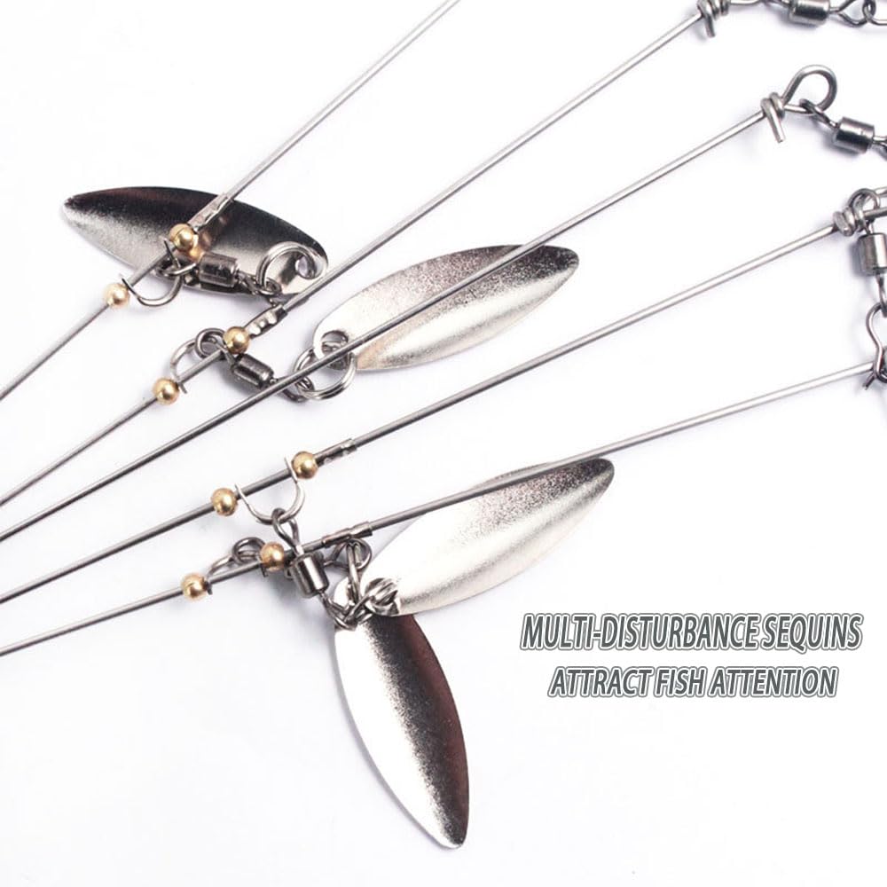 Amazon.com : KULPORT Alabama Rig for Bass Fishing - 6PCS Umbrella A-Rig Lure with 4 Willow Leaf Blades, Freshwater/Saltwater Swimbait for Trout, Perch, Walleye : Sports & Outdoors Amazon.com : KULPORT Alabama Rig for Bass Fishing - 6PCS Umbrella A-Rig Lure with 4 Willow Leaf Blades, Freshwater/Saltwater Swimbait for Trout, Perch, Walleye : Sports & Outdoors