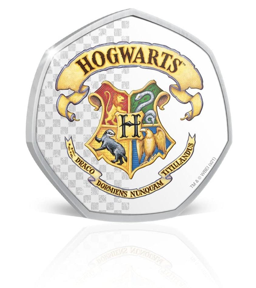 Monnaie Collector Pièce Collector Harry Potter Écusson Poudlard | Édition Limitée Numérotée | 50 Monnaie Collector Pièce Collector Harry Potter Écusson Poudlard | Édition Limitée Numérotée | 50