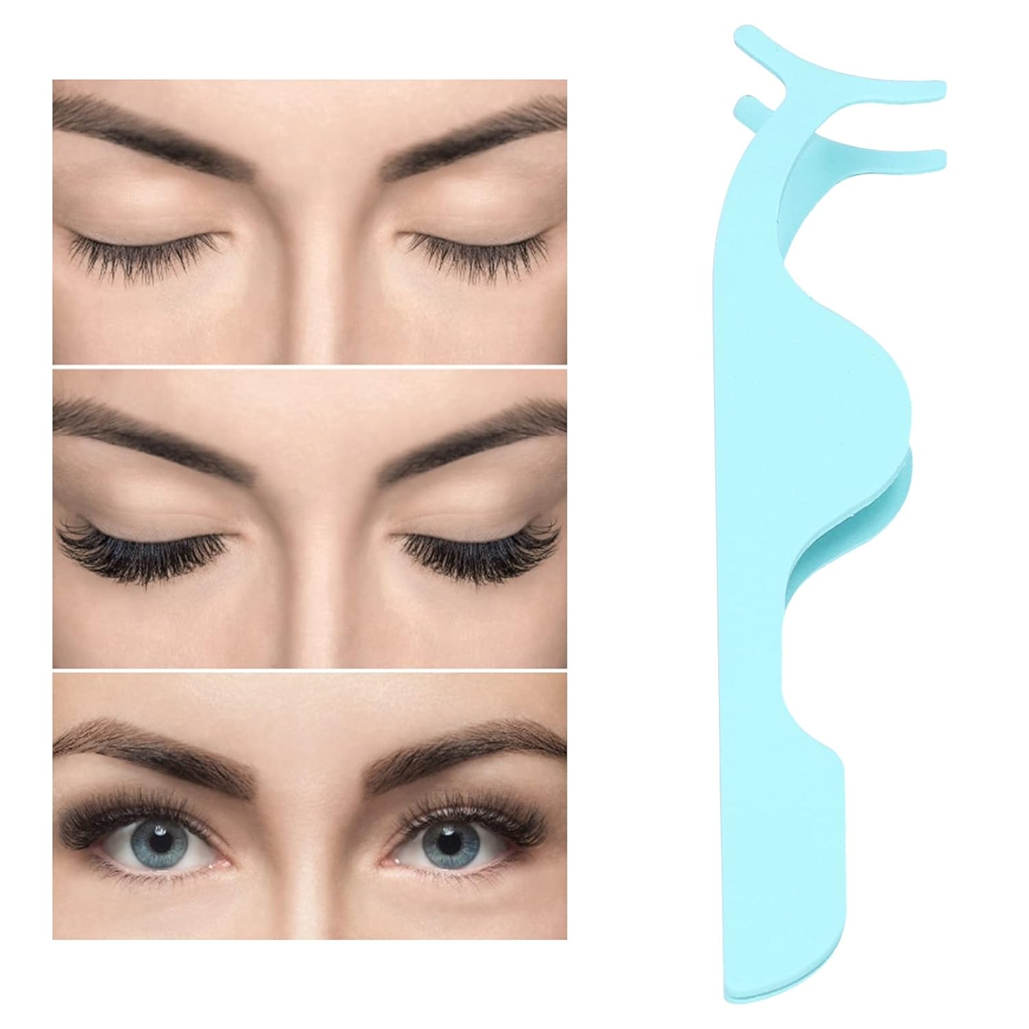 Eyelashes Clip, Stainless Steel False Eyelashes Applicator