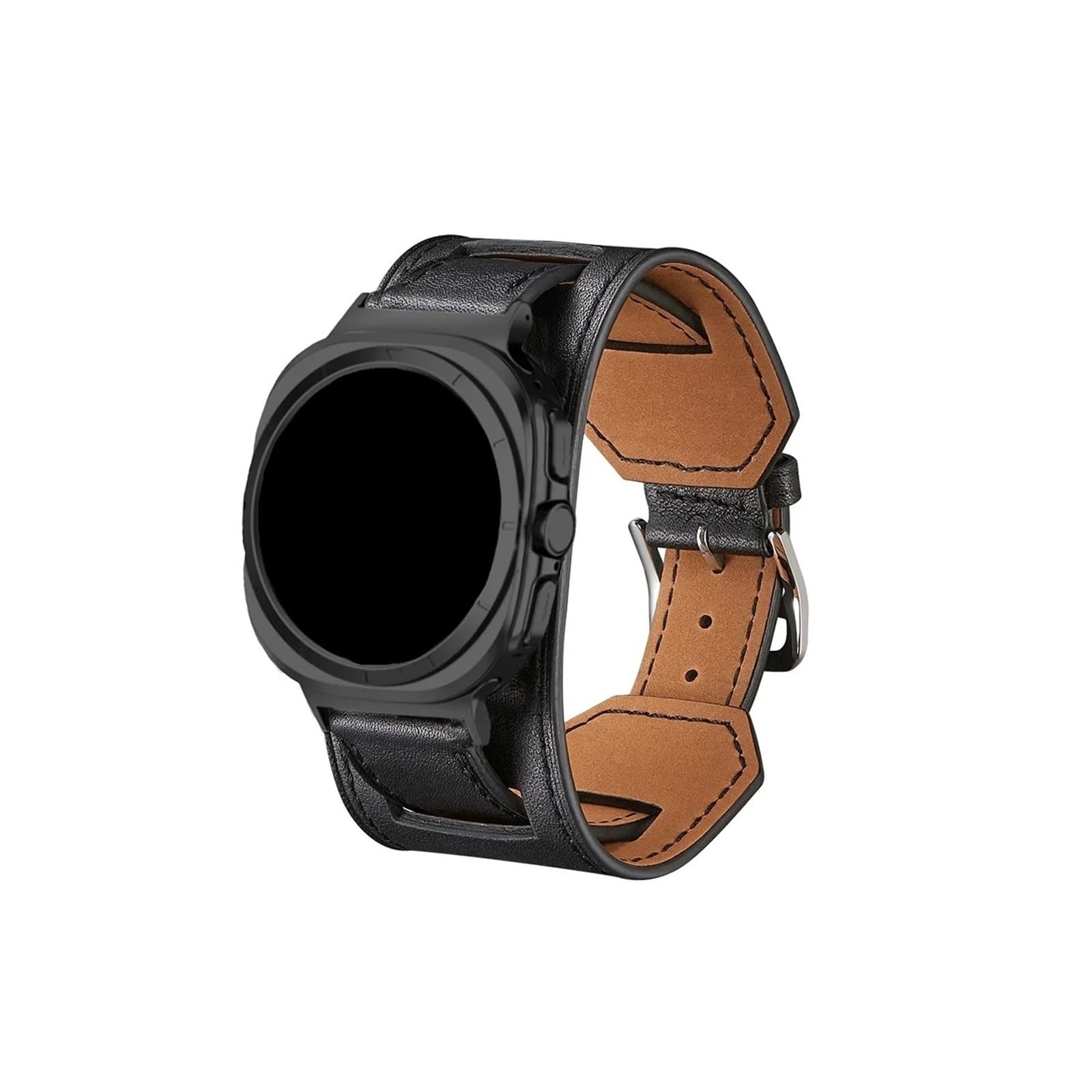 Lederarmband passend for Samsung Galaxy Watch Ultra 47 mm Armband Gürtel Armband Sportarmband Zubehör