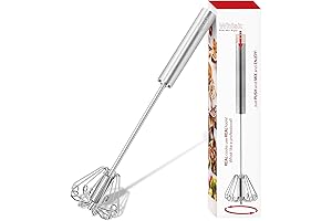 12-Inch Stainless Steel Semi-Automatic Whisk