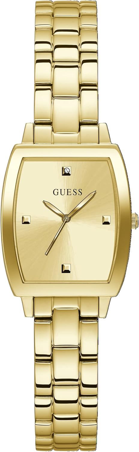 [Timex Group] ドレスウォッチ GUESS Ladies Dress Tonneau Diamond 25mm レディース ドレス トノ ダイヤモンド GW0384L2 ゴールド  Amazonで販売中