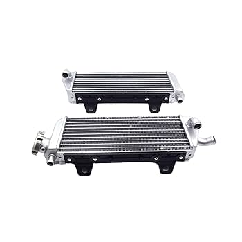 Amazon.co.jp: SSIMOO オートバイ左右ラジエーターアルミ水