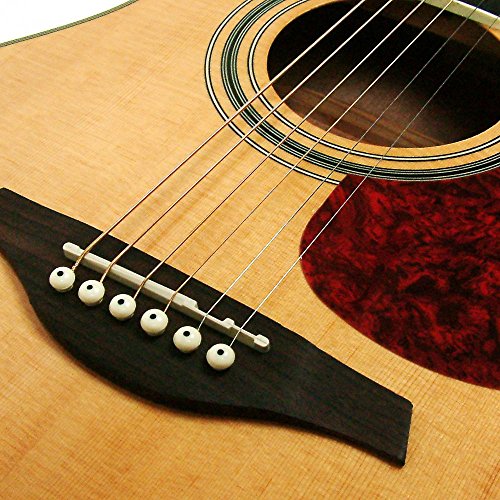 Vintage ® V300 Guitare Acoustique Série naturel - Les Beatles, Paul McCartney, John Lennon, RIngo Starr, George Harrison Vintage ® V300 Guitare Acoustique Série naturel – Image 5