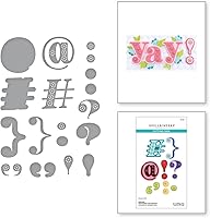 Vista 2 de SPELLBINDERS PAPERCRAFTS, INC Spellbinders - Puntuación y símbolos cosidos, metal