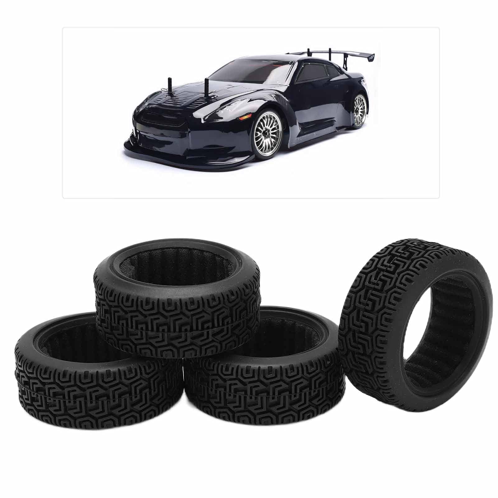 Amazon | RC タイヤ、ドリフトカータイヤ交換アップグレードパーツ 4