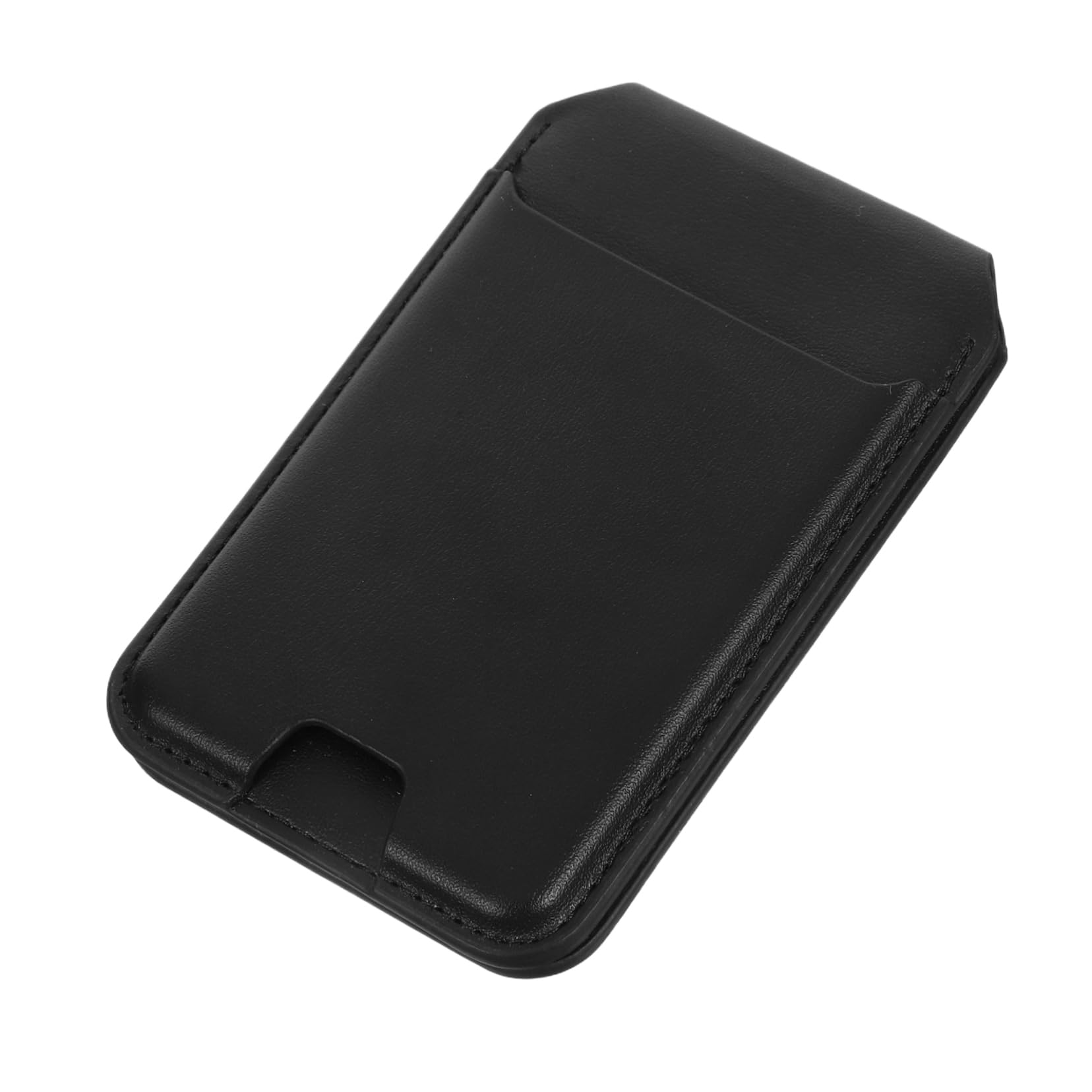 Magnetischer Geldbörse Kartenhalter für Handy mit Magnet Faltbarem Handyständer Pu für Kreditkarten Ausweise und Zugangskarten