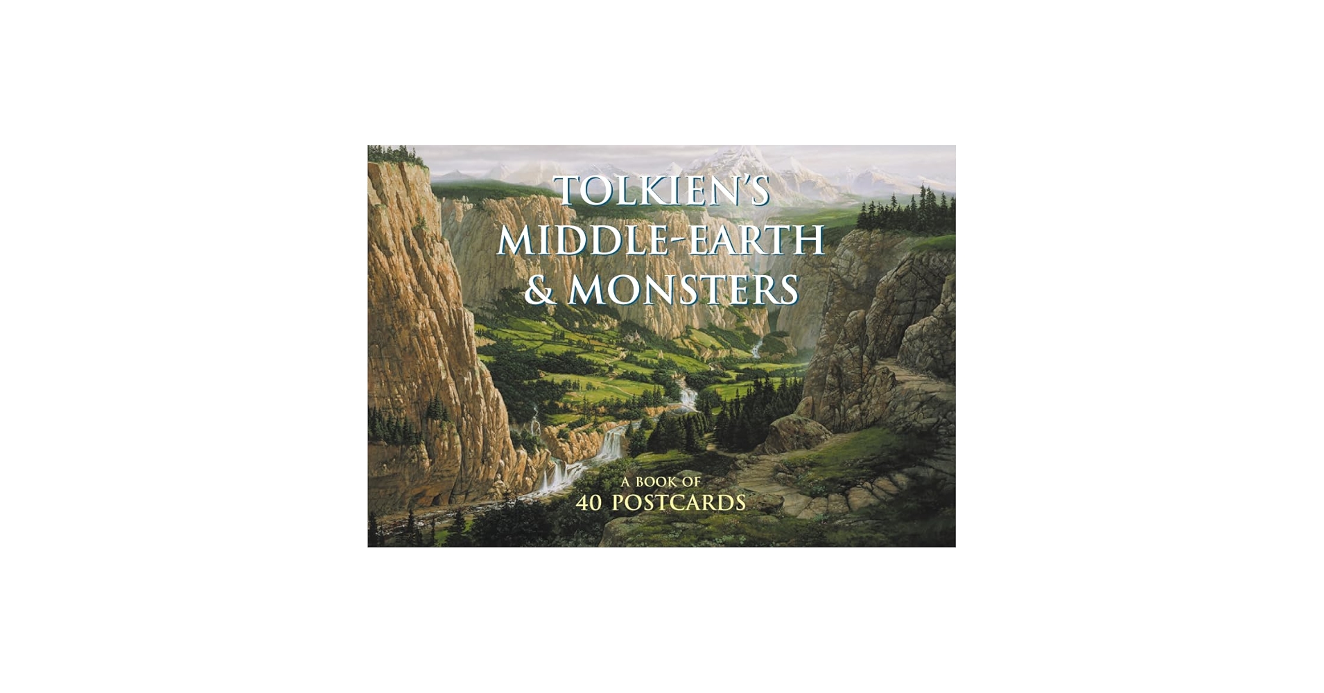 洋書 Tolkiens Middle-Earth and Monsters Card Tolkien's Middle-Earth and Monsters Postcard Book: A Book of