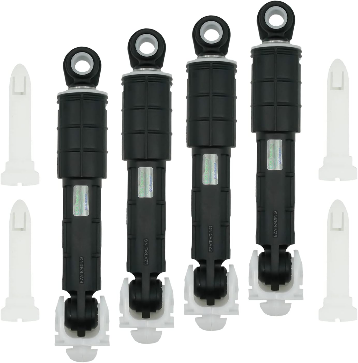 WH01X10343 Washer Shock Absorber for GE General Electric, Kenmore Washers WH01X10425, WH01X20826, AP4265856, WH01X10260, 1264427, AH1482318, EA1482318, WH01X10385-4 Pack - 1 Year Warranty