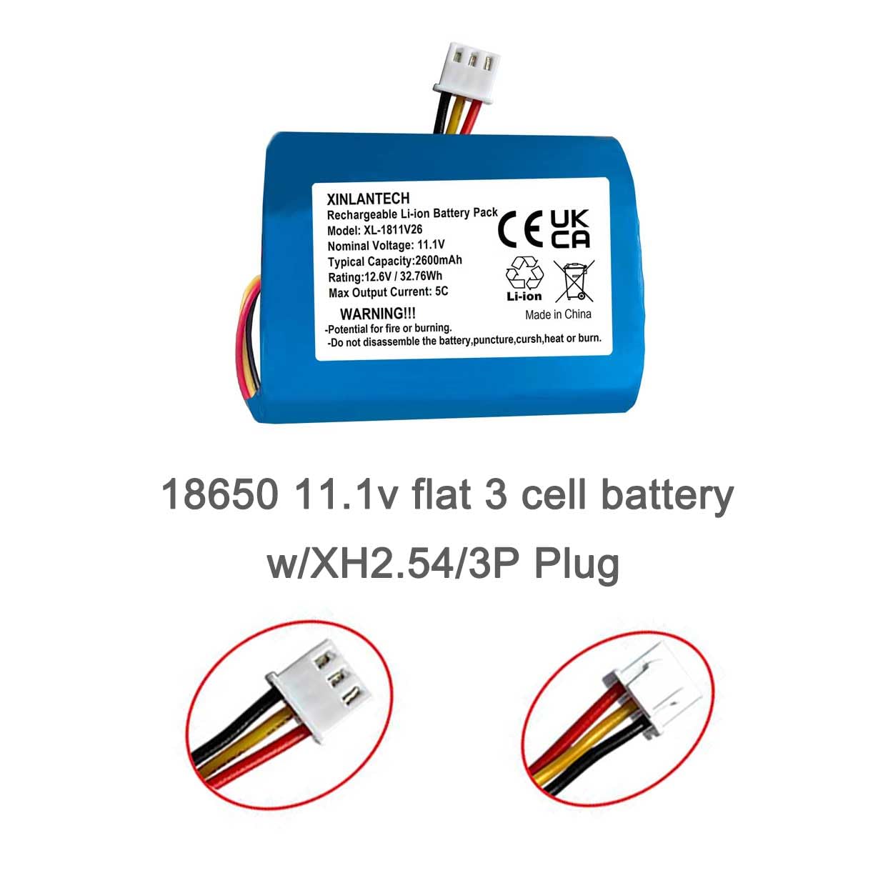 10.8V 11.1V 2600mAh 3500mAh Li-Ion Cylindrical Rechargeable Battery Pack For Ecovacs Robot Vacuum D36a D36b D36c D36e D I.1055215678 10.8V 11.1V 2600mAh 3500mAh Li-Ion Cylindrical Rechargeable Battery Pack For Ecovacs Robot Vacuum D36a D36b D36c D36e D I.1055215678