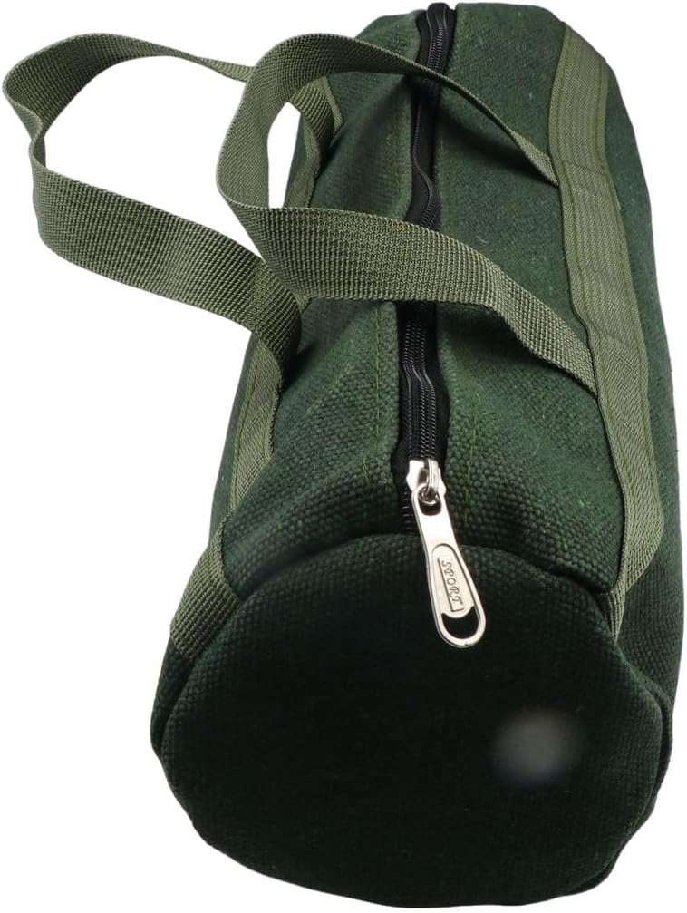 14 Inch Wide Mouth Tool Bag,Large Capacity Tool Storage Bags Canvas Tool Bag,Canvas Tool Pouch Tool Tote Bag for Storage Wrenches Pliers Tools