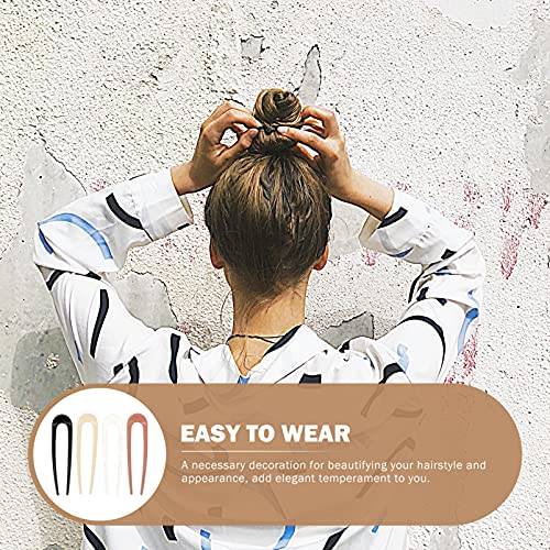 Épingles à cheveux tendance FOMIYES en U pour éliminer les douleurs de coiffure - 6