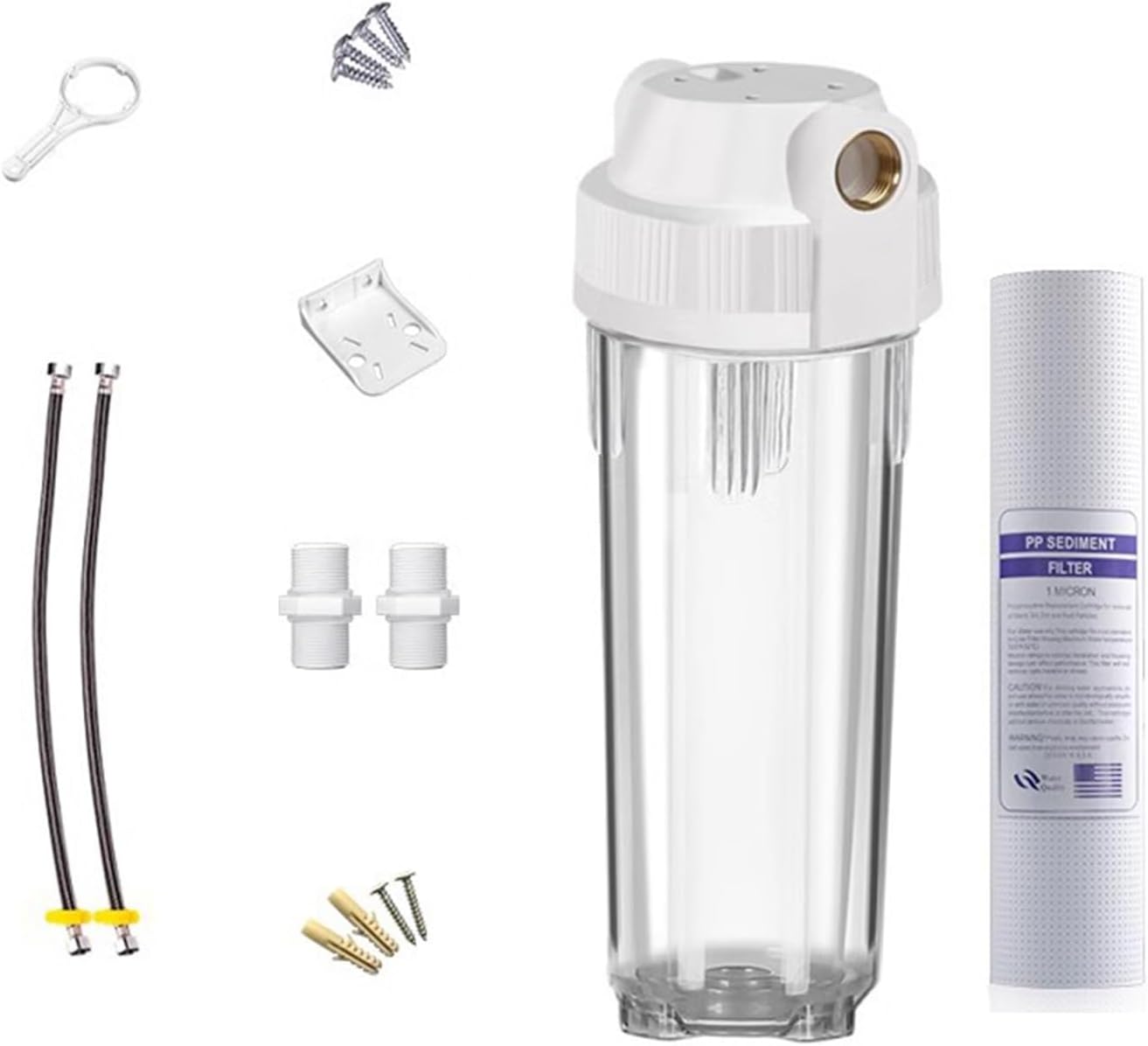 Clear Water Depurator Filter Bottle Bottle Replacement Water Replacement for Depurator Units Clear Pre Filter Housing