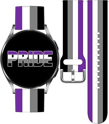 Correas de reloj compatibles con Samsung Galaxy Watch de 1.575 pulgadas, 1.614 pulgadas, 1.654 pulgadas, 1.732 pulgadas, 1.772 pulgadas, correa de