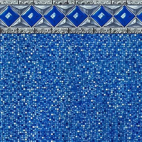 Smartline Crystal Tile 24-Foot Round Liner Cover