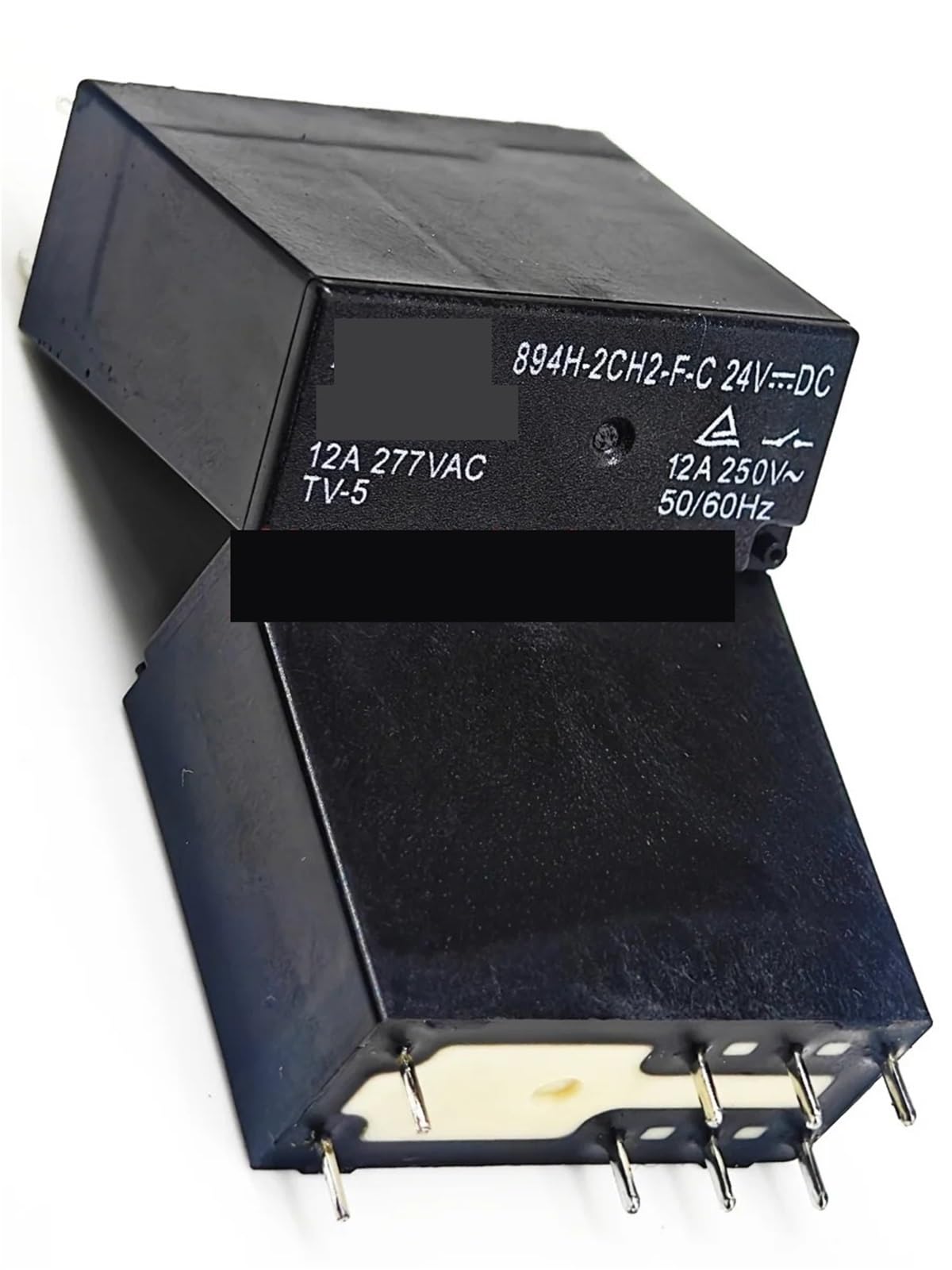 Relais 894H-2CH2-FC 24 V CC performant pour circuit imprimé industriel - 3