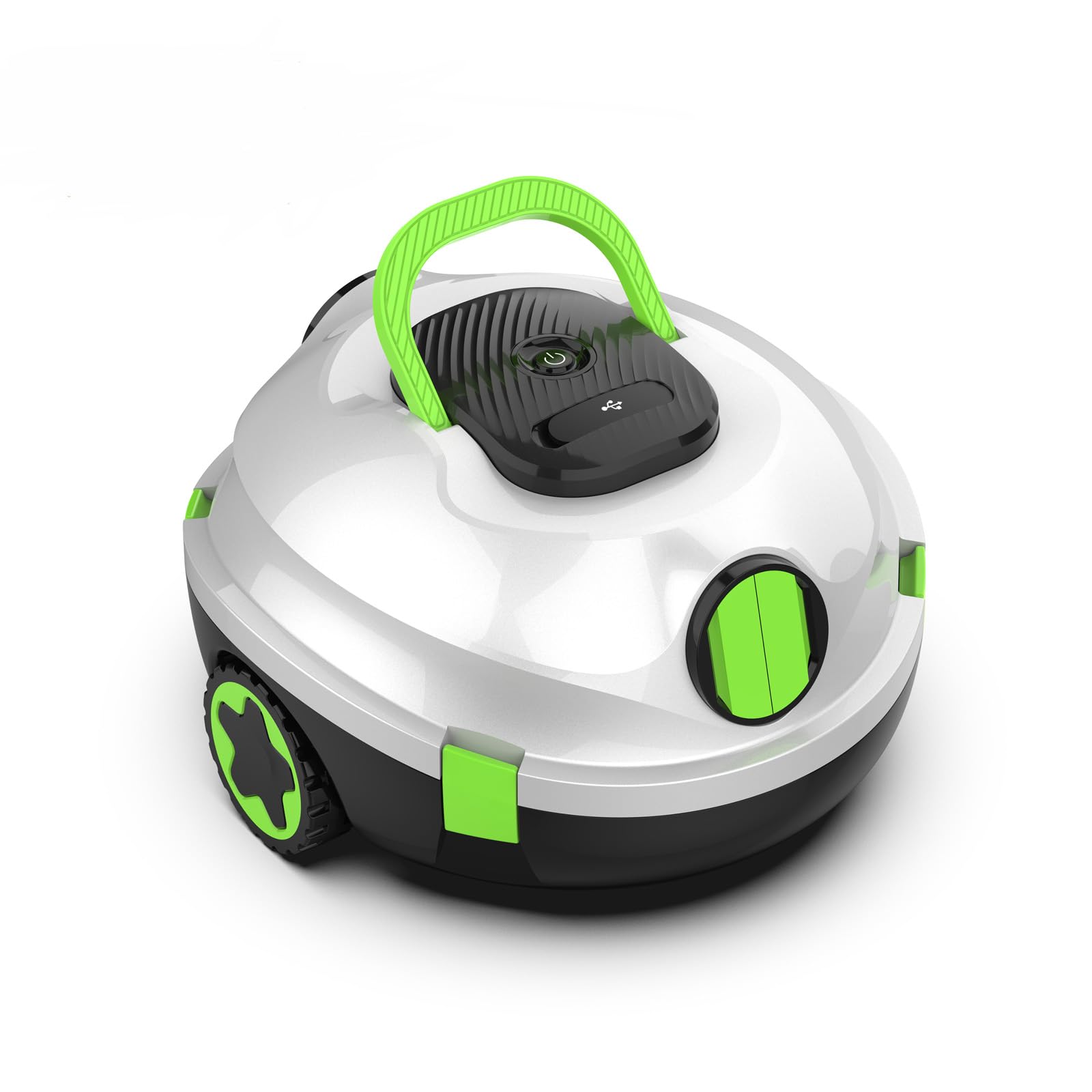 Photo 1 of Y20 Robotic Pool Cleaner, Cordless Pool Vacuum for Above Ground & Inground Flat Pools with Dual Motors, 120 Min Runtime, Auto-Parking, Powerful Pool Vacuum Robot for Up to 1100 Sq.Ft