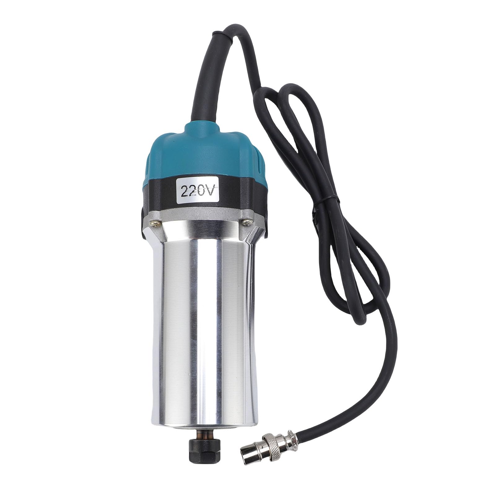Eujgoov Kit Mandrino Palm Router 800 W 30000 Giri/min a 6 velocità da 1/4 | Taglierina per Legno, Motore Senza Spazzole, ABS e Lega di Alluminio, Utilizzo in Mobili, Compatibile ER11, Taglierine da
