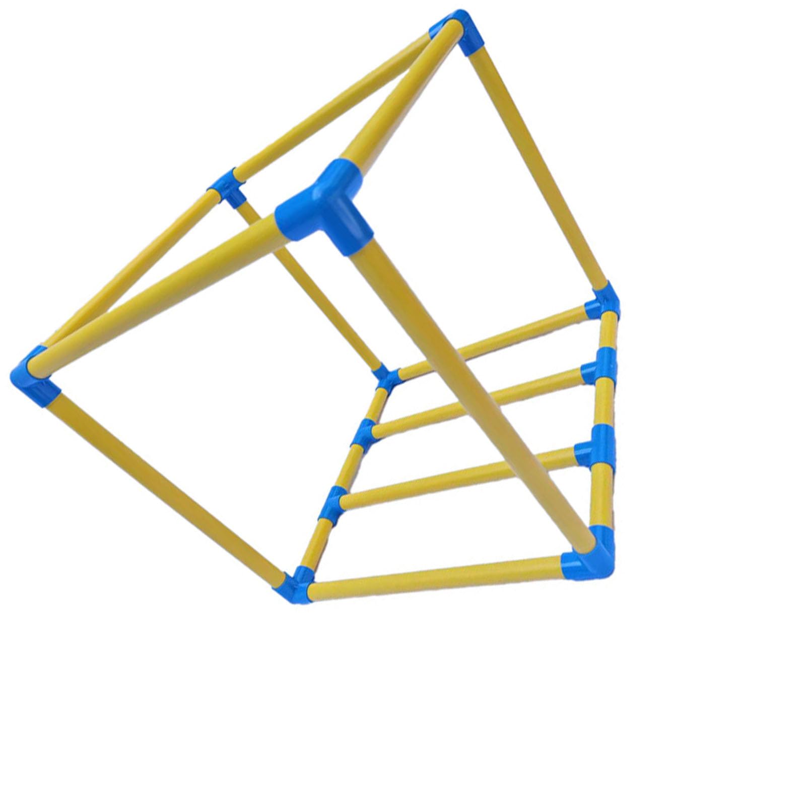 Set da palestra con tubo in PVC verde per animali domestici, con difficoltà divertenti per cani e adulti, attività stimolante, organizza la costruzione di attrezzature per l'addestramento degli