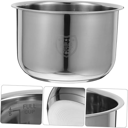 Miniatura 8 de Olla de arrocera Olla de arrocera Olla antiadherente Olla de arroz Contenedor de olla de arroz Eléctrica Tanque interno de repuesto Olla de repuesto