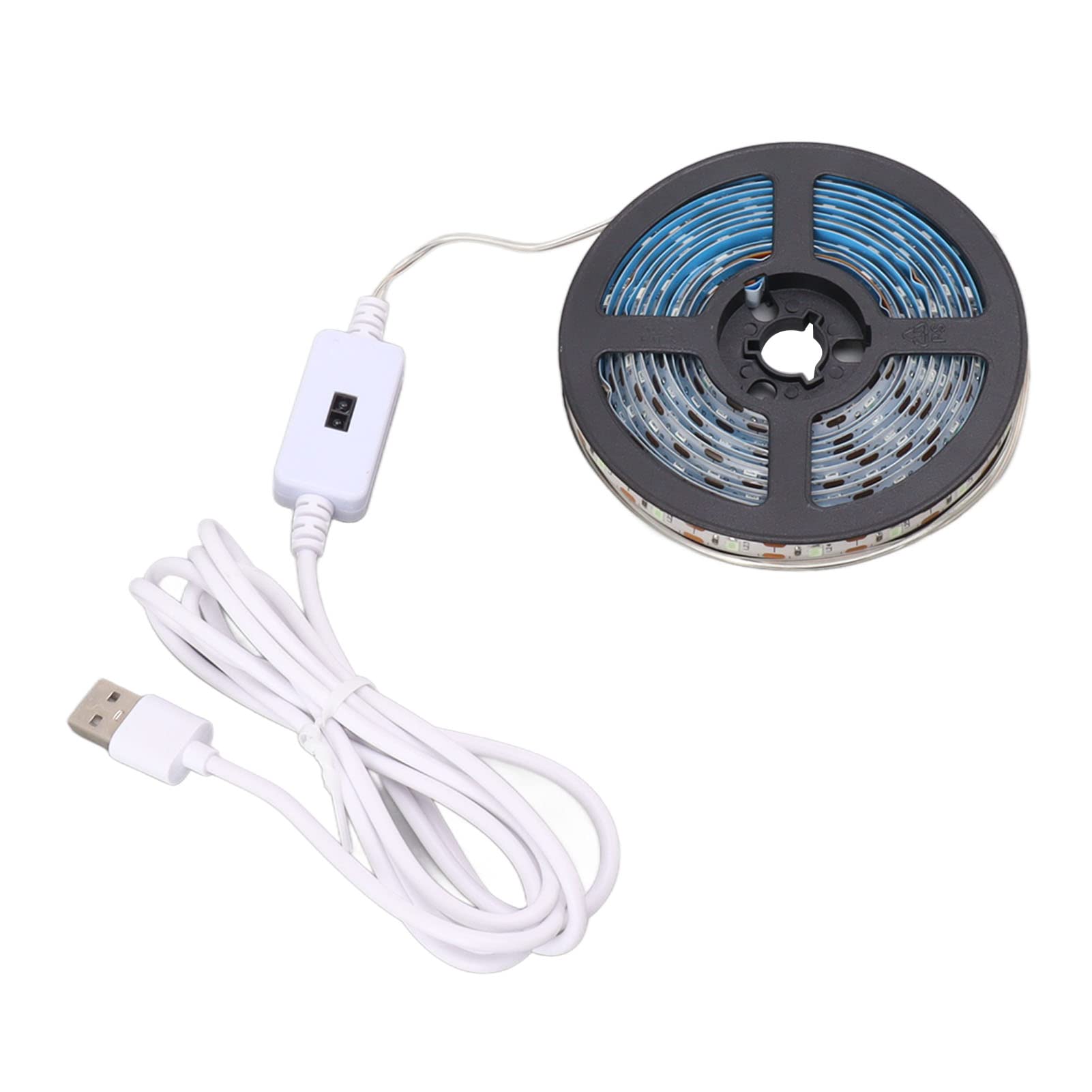 Plant Growth Spotlight Lamp, 5V Induction Flexible Fiberglass Board Low Light Attenuation Plant Growth Lamp Adjustable for Flower Planting (Waterproof)