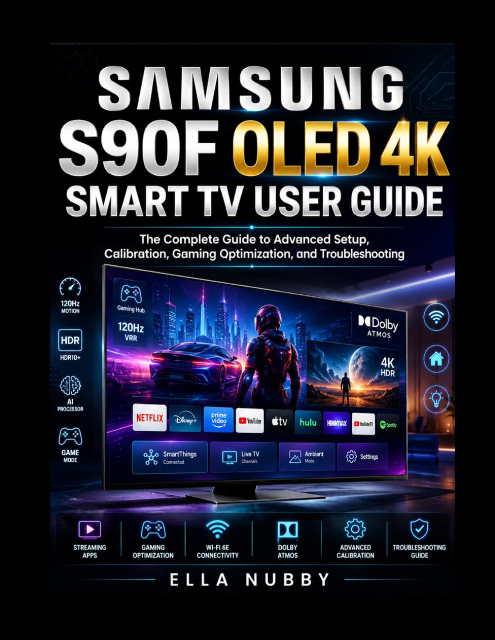 SAMSUNG S90F OLED 4K SMART TV USER GUIDE: The Complete Guide to Advanced Setup, Calibration, Gaming Optimization, and Troubleshooting